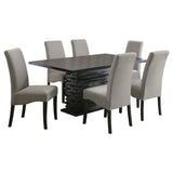 Stanton Rectangular Dining Table Set Grey