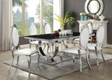 Antoine Rectangular Glass Top Dining Set