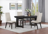 Hathaway Rectangular Dining Table Set Acacia Brown