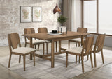 Crestmore Rectangular Dining Table Set Walnut