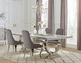 Antoine Rectangular Glass Top Dining Set