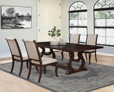 Brockway Extension Leaf Dining Set Antique Java