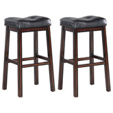 Donald Upholstered Bar Stool Cappuccino (Set of 2)