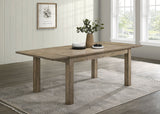 Cardova 87-inch Solid Wood Extension Dining Table Vineyard Oak