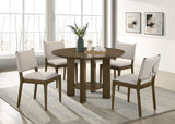 Ottowa Round Counter Height Dining Room Set Brown