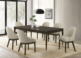 Reseda Rectangular Dining Set Ash Brown