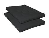 6-inch Promotional Futon Pad Black