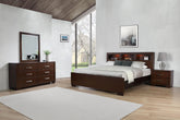 Jessica California King Bedroom Set Cappuccino