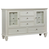 Sandy Beach 11-drawer Dresser Black