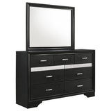 Miranda 7-drawer Dresser Black