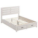 Brantford Wood Panel Bed Barrel Oak