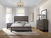 Watson California King Bedroom Set Grey Oak