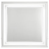 Cassia Dresser Mirror White High Gloss