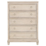 Pembroke 5-drawer Chest of Drawers Washed Oak