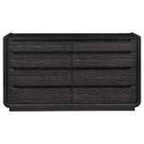 Leandro 8-drawer Bedroom Dresser Cabinet Burnished Black