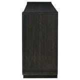 Leandro 8-drawer Bedroom Dresser Cabinet Burnished Black