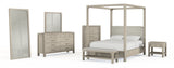 Solano 85-inch Canopy Bed Weathered Mango