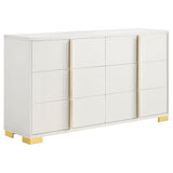 Marceline 6-drawer Dresser Black