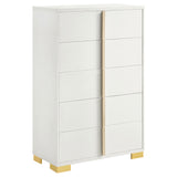 Marceline 5-drawer Bedroom Chest Black