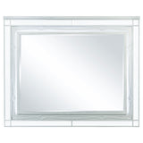 Gunnison Dresser Mirror Silver Metallic