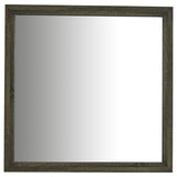 Wright Dresser Mirror Brown Oak
