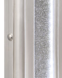 Evangeline Dresser Mirror Silver Oak