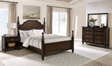 Andover Bedroom Set Dark Oak