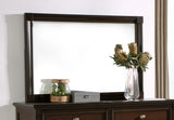 Antonella Upholstered Dresser Mirror Camel
