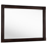 Antonella Upholstered Dresser Mirror Camel