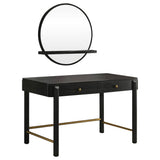 Arini Makeup Vanity Table and Mirror Set Black