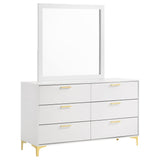 Kendall 6-drawer Dresser Black