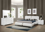 Jeremaine California King Bedroom Set White