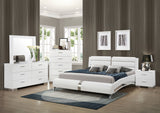 Jeremaine California King Bedroom Set White