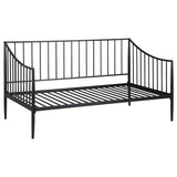 Newbury Metal Daybed Bed Frame Matte Black