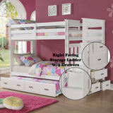 Allentown Twin/Twin Bunk Bed W/Trundle & Storage