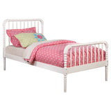 Jones Wood Open Frame Bed White