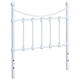 Marie Metal Open Frame Headboard White