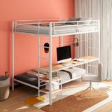 Campus Workstation Bunk Bed Matte Black