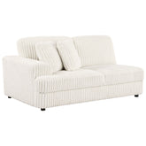 Emberson Upholstered Sectional Ivory
