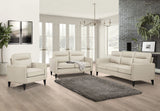 Jonah Upholstered Track Arm Sofa Set Green