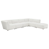 Sunny Upholstered Modular Sectional Sofa Charcoal