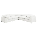 Raleigh Boucle Upholstered Modular Sectional Grey