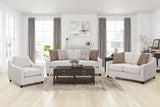 Christine Upholstered Sloped Arm Sofa Set Beige