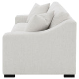 Ashlyn Fabric Upholstered Track Arm Sofa Sand