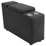Collins Modular Power Armless Recliner Dark Grey