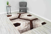 4D SHAGGY Rug Design 6485
