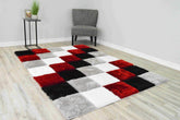 4D SHAGGY Rug Design 6493