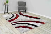 4D SHAGGY Rug Design 6495