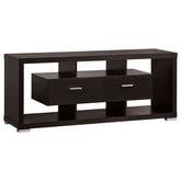 Darien 2-drawer Engineered Wood 59-inch TV Stand Cappuccino