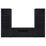 Winfield Entertainment Center 60-inch TV Stand Black